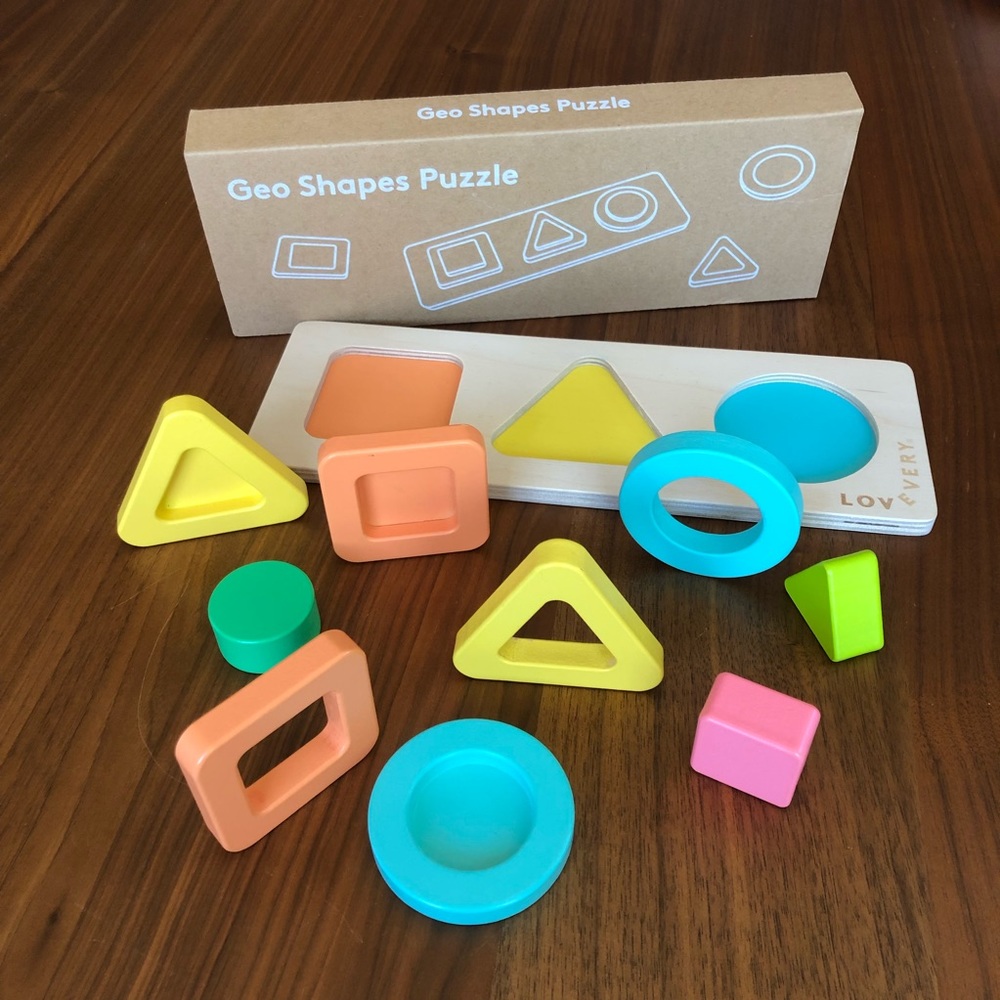 Lovevery Geo Shapes puzzle